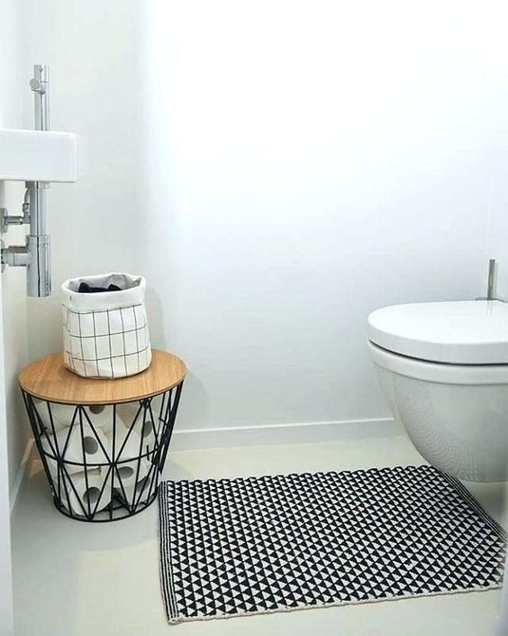 Rénover vos toilettes avec un tapis